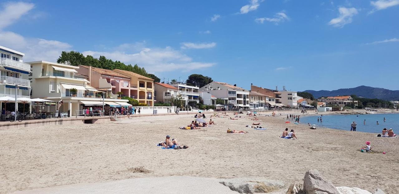 Les Pieds Dans L'O - Appartement 50M2 Front De Mer Saint-Cyr-sur-Mer Zewnętrze zdjęcie