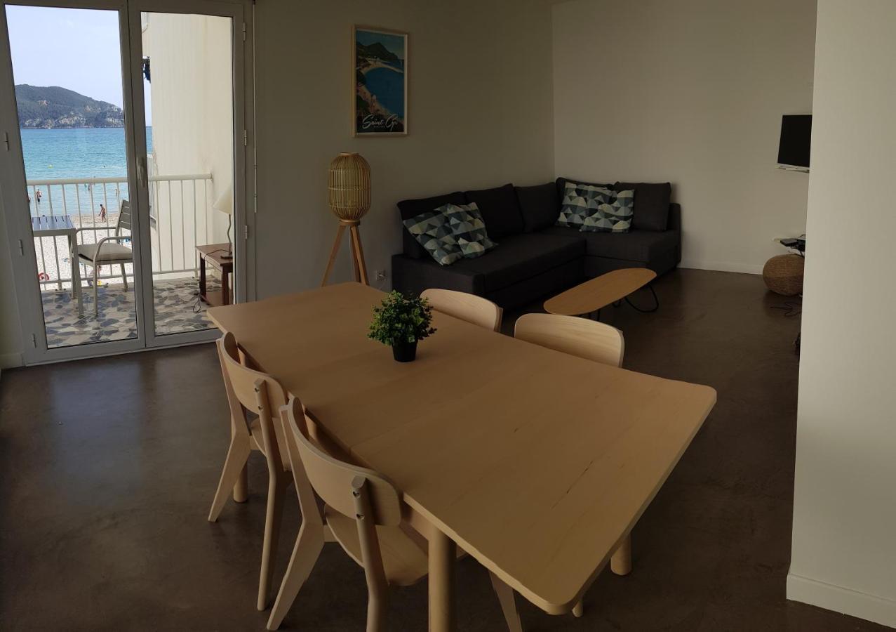 Les Pieds Dans L'O - Appartement 50M2 Front De Mer Saint-Cyr-sur-Mer Zewnętrze zdjęcie